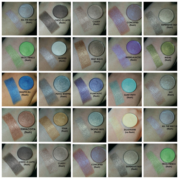Frosted Pressed Eyeshadow - Shade Beauty