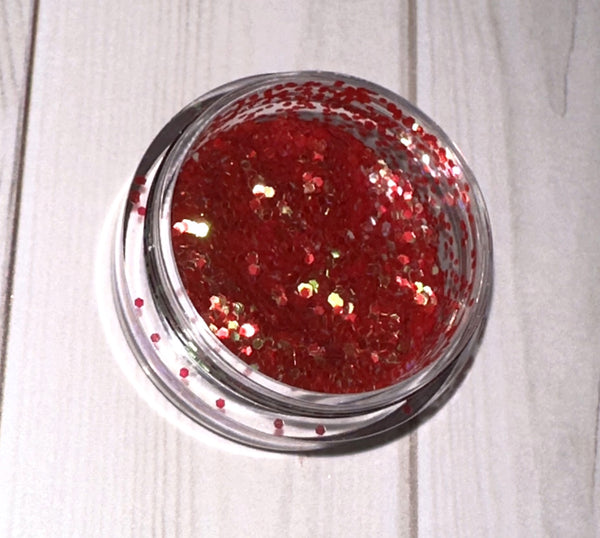 shade beauty, the dexter collection, dexter morgan, dexter morgan makeup collection, indie makeup, indie beauty, indie cosmetics, handmade makeup products, shit a brick & fuck me with it, chunky glitter